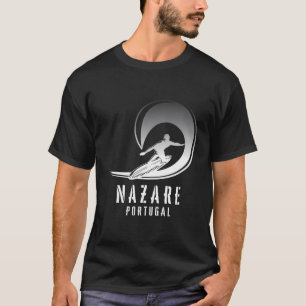Surf Nazare Surfen Nazare In Portugal Pipe Surfer T-shirt