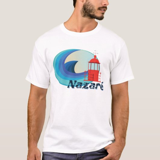 Surf Nazare' T-Shirt (Voorkant)