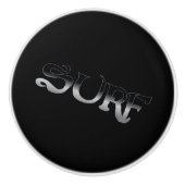 Surf noir incliné fade ceramique bouton (Devant)