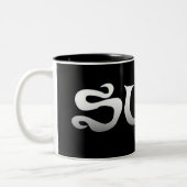 Surf noir tasse à deux tons (Gauche)