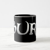 Surf noir tasse à deux tons (Centre)