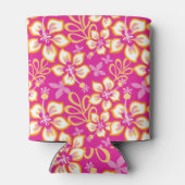 SURF oerwoud (HOT PINK COMBO) Blikjeskoeler (Achterkant)