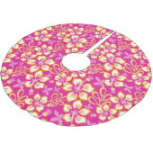 SURF oerwoud (HOT PINK COMBO) Kerstboom Rok (Gekanteld)