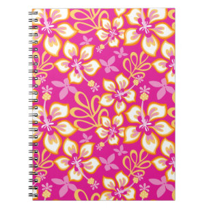 SURF oerwoud (HOT PINK COMBO) Notitieboek