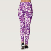 SURF oerwoud (PAARSE COMBO) Leggings (Achterkant)