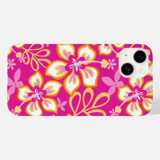SURF oerwoud (PINK COMBO) Case-Mate iPhone Case (Achterkant (horizontaal))