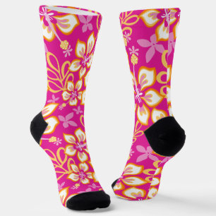 SURF oerwoud (PINK COMBO) Sokken