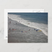 Surf omhoog briefkaart (Voorkant / Achterkant)