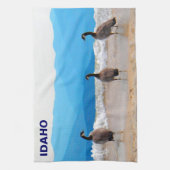 Surf omhoog! - Geese Theedoek (Verticaal)