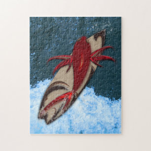 Surf omhoog legpuzzel