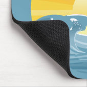 Surf omhoog! muismat (Hoek)