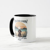 Surf omhoog, Paws uit! Mok (Voorkant links)