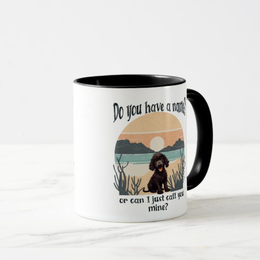 Surf omhoog, Paws uit! Mok (Voorkant rechts)