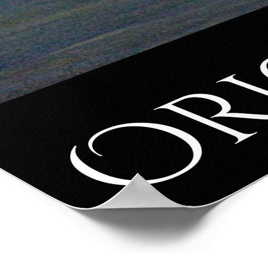 Surf omhoog poster (Hoek)