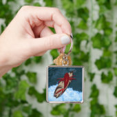 Surf omhoog sleutelhanger (Hand)