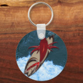 Surf omhoog sleutelhanger (Voorkant)