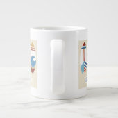 Surf omhoog! Surfplanken Extra Grote Beker (Achterkant)