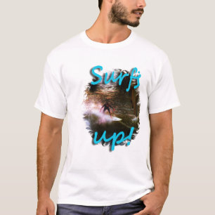 Surf omhoog! t-shirt