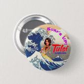Surf omhoog! Tulsi 2020 Ronde Button 5,7 Cm (Voorkant /achterkant)
