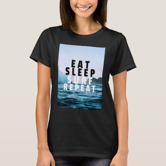 Surf ontwerp t-shirt (Voorkant)