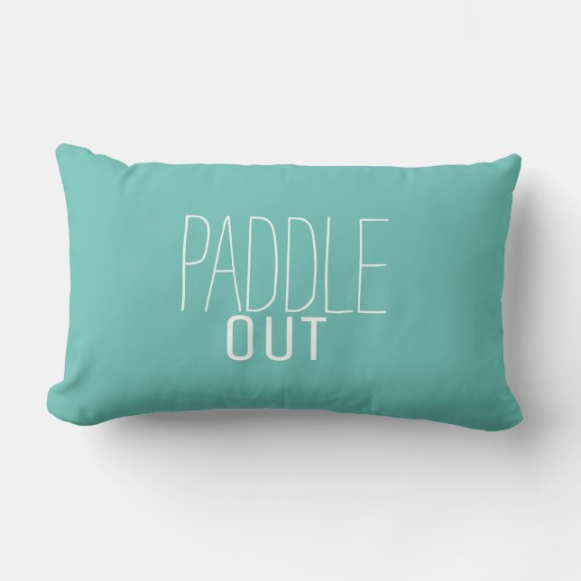 Surf Paddle Out Decorative Pillow Kussen (Voorkant)