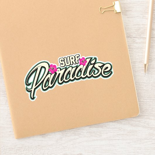 Surf Paradise Sticker (Notitieboek)