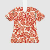 Surf Pareau Hawaiian Hibiscus Aloha Chemise - Roug (dos)