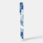 Surf Pareau Hawaiian Hibiscus Surfing Blue Case-Mate iPhone Case (Achterkant / Links)