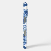 Surf Pareau Hawaiian Hibiscus Surfing Blue Case-Mate iPhone Case (Achterkant / Rechts)