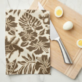 Surf Pareau Hawaiian Kitchen Towel Theedoek (Quarter Fold)