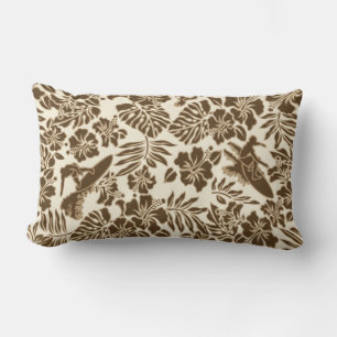 Surf Pareau Hawaiian Omkeerbare Lumbar Pillow Kussen