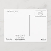 Surf Pêche À Dusk 6 Carte Postale (Dos)