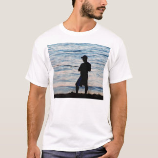Surf Pêche À Dusk 6 T-Shirt
