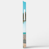 Surf planken op strandwerend kussen Case-Mate iPhone case (Achterkant / Links)