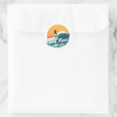 Surf Plus 🌊 Sticker Motivation Surf Sunset (Sac)