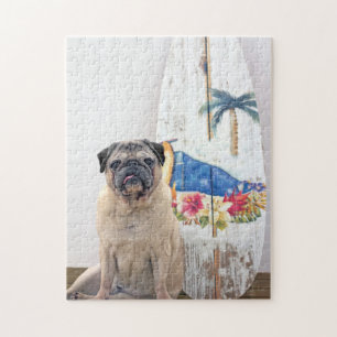Surf Pug Legpuzzel