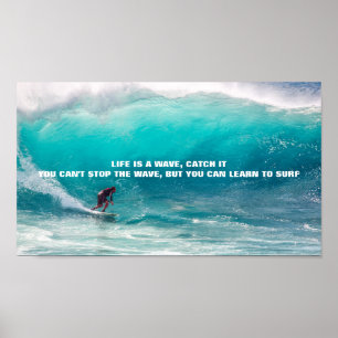 SURF QUOTE POSTER