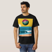 Surf Retrô - Bonde do Mar T-shirt (Voorkant volledig)
