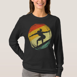 Surf Retro Proud Surfer Summer Outdoor Water Sport T-shirt