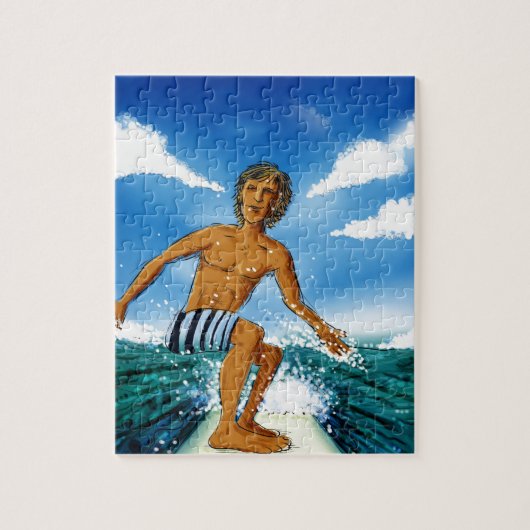 Surf Rider Legpuzzel (Verticaal)