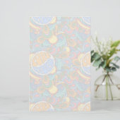 Surf Rider Pattern Briefpapier (Staand voorkant)