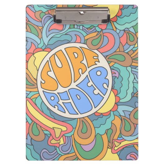 Surf Rider Pattern Klembord (Voorkant)