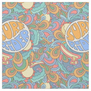 Surf Rider Pattern Stof