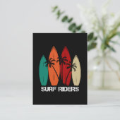 Surf Riders Briefkaart (Staand voorkant)