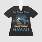 Surf riders Club, Surfing Paradise, Hawaï (dos)