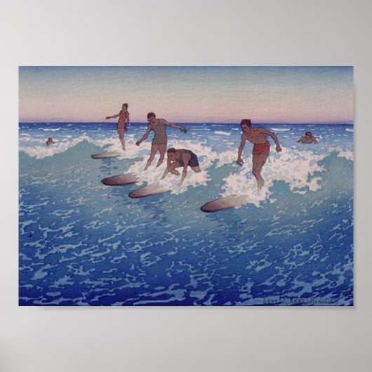 'Surf-Riders, Honolulu' - Affiche (Devant)