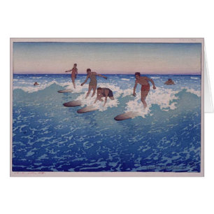 "Surf-Riders, Honolulu" - Charles W. Bartlett