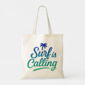 Surf roept tote bag (Achterkant)