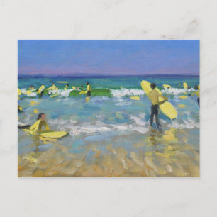 Surf School at St. Ives Briefkaart