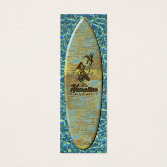 Surf Shack Hawaiian Faux Wood (Devant)